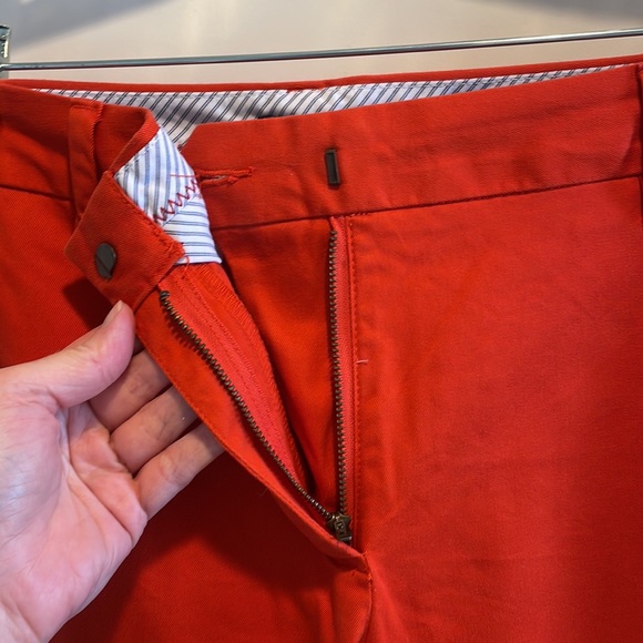 Lands End red chinos size 8 - Picture 4 of 8